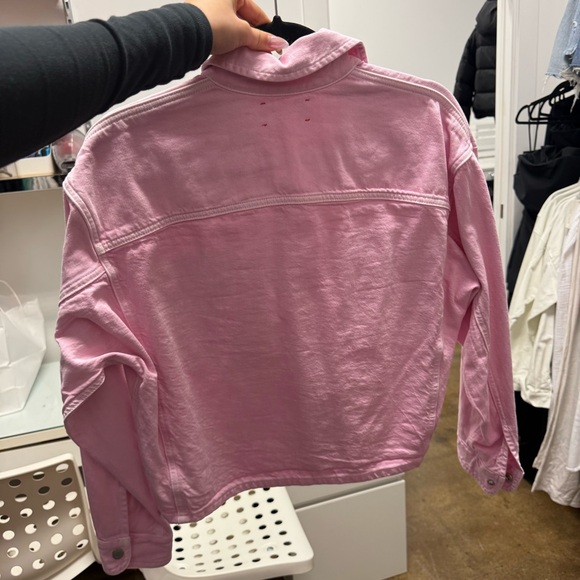 XiRENA Pink Jean Jacket - Picture 2 of 3